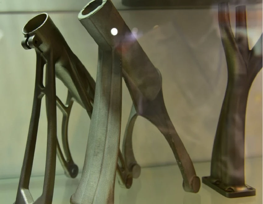 3D printed titanium alloy parts a