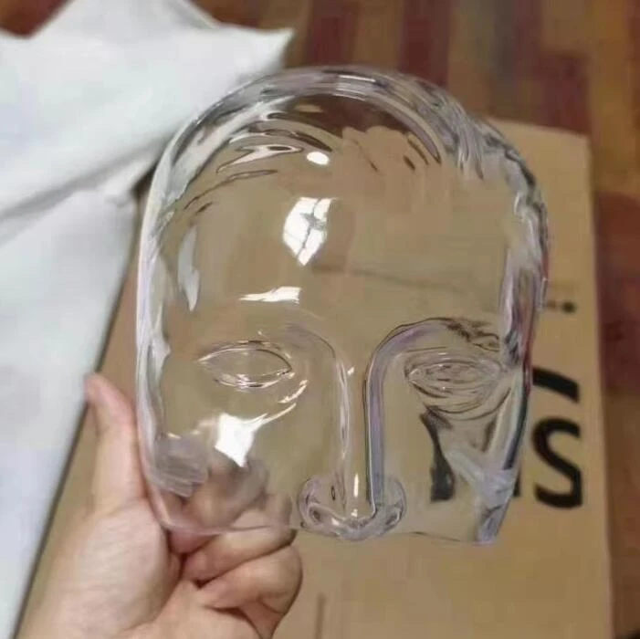 Peças de impressão 3D de resina totalmente transparente