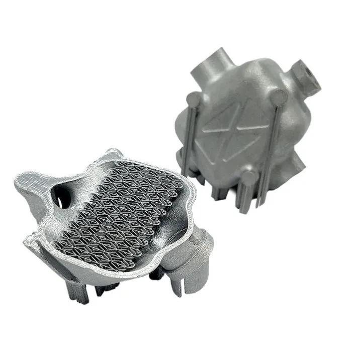 Trocador de calor compacto de impressão 3D de metal