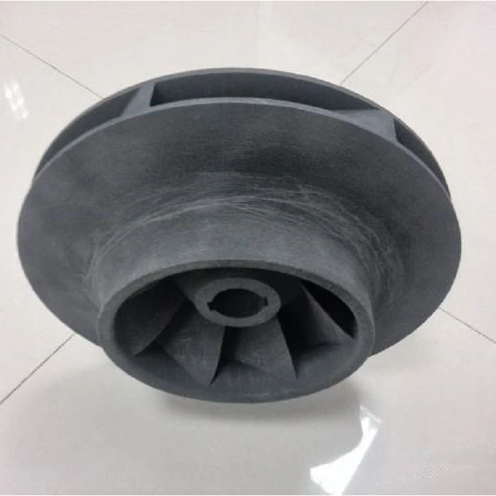 Protótipo de impulsor fechado de nylon